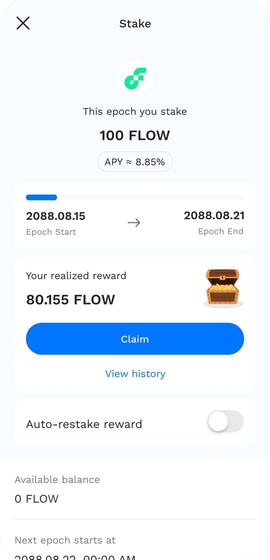 Blocto Staking