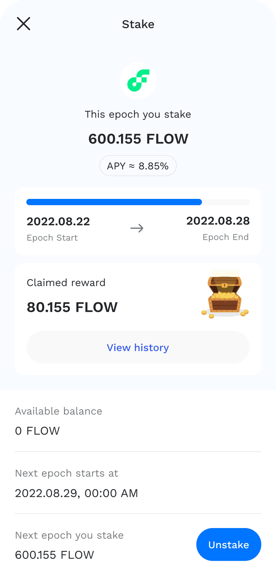 Blocto Staking